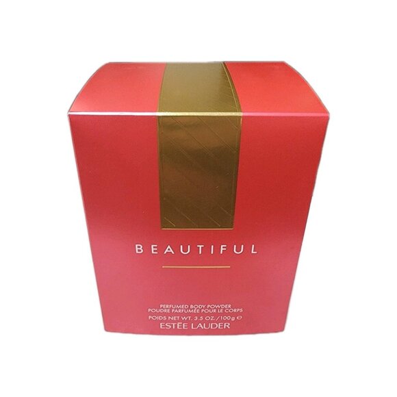 Estee Lauder Beautiful Body Powder w Puff 3.5oz Full Size - Picture 1 of 2